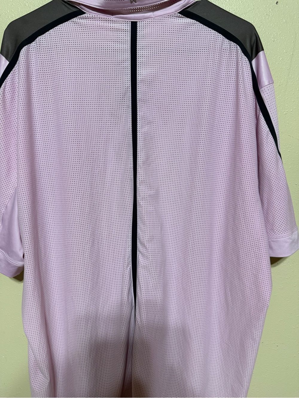 Nike Tiger Woods Collection Dri-FIT Golf Polo Pink Gray Men’s XL - Picture 6 of 6